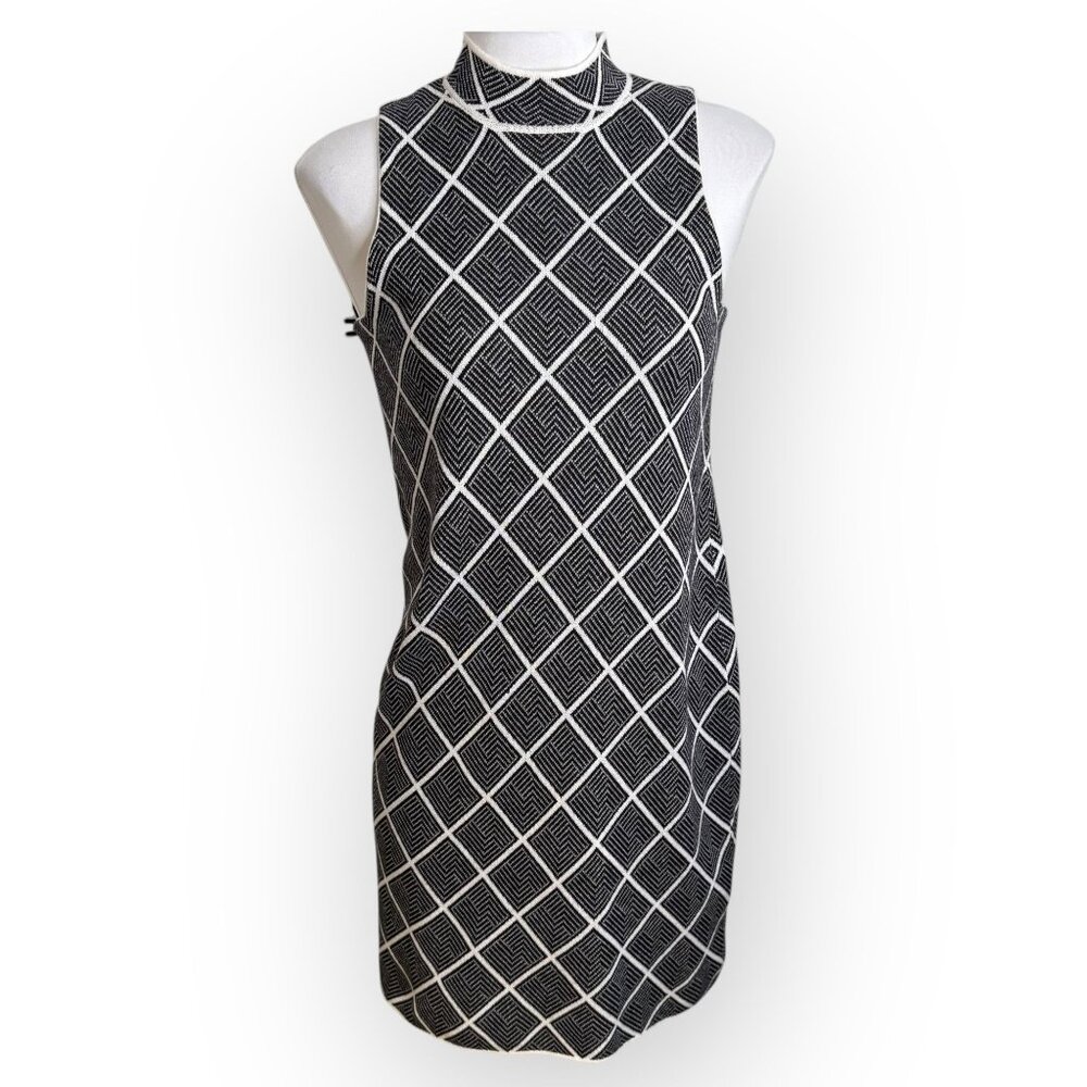 Romeo‎ & Juliet Mock Neck Sleeveless Dress L